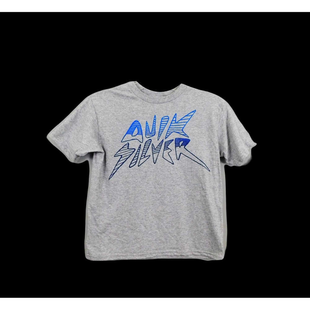 Quiksilver Banana Shape‎ T-Shirt, Size S, Gray, Short Sleeve, New